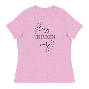 Crazy Chicken Lady Women's Relaxed T-Shirt - Cluck It All Farms