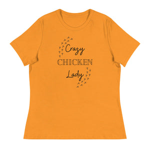 Crazy Chicken Lady Women's Relaxed T-Shirt - Cluck It All Farms
