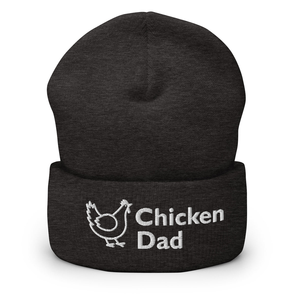 Chicken Dad Cuffed Beanie