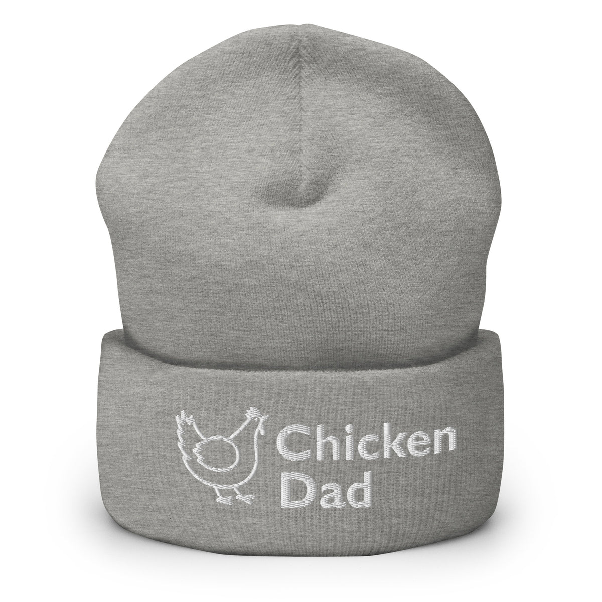 Chicken Dad Cuffed Beanie