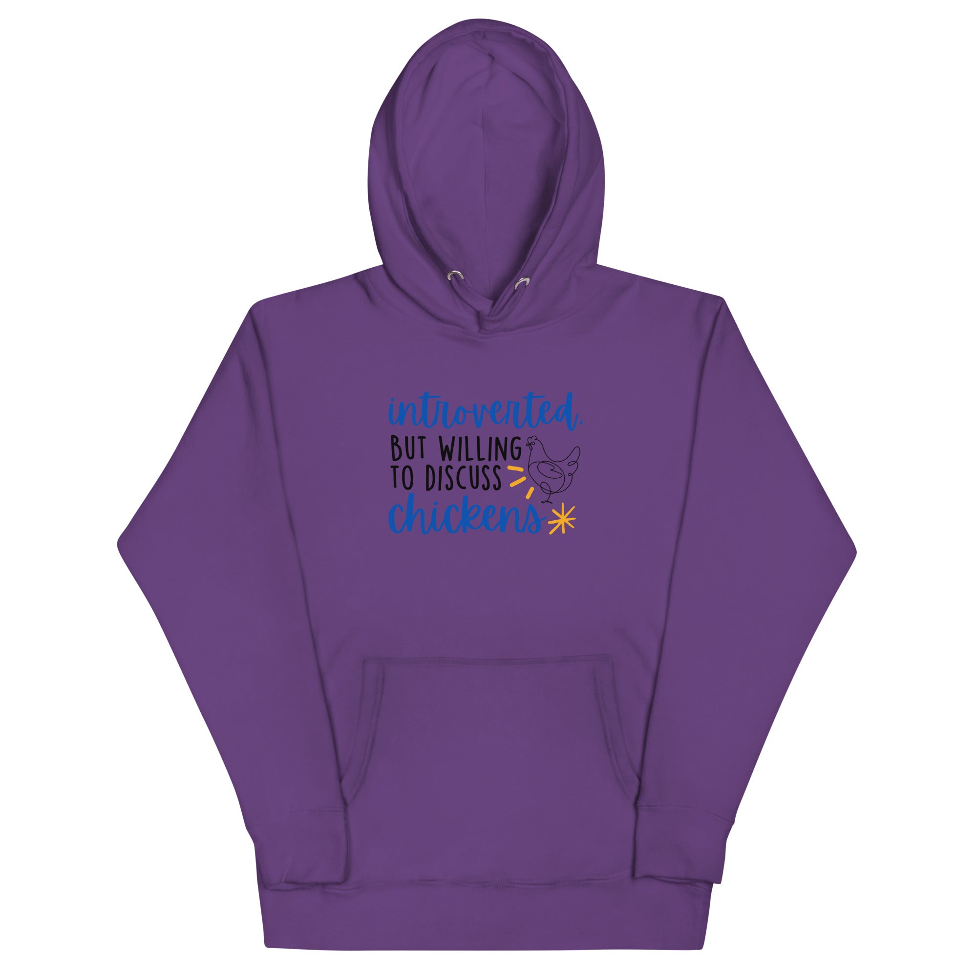 Discuss Chickens Unisex Hoodie - Cluck It All Farms
