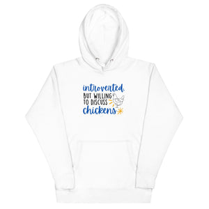 Discuss Chickens Unisex Hoodie - Cluck It All Farms