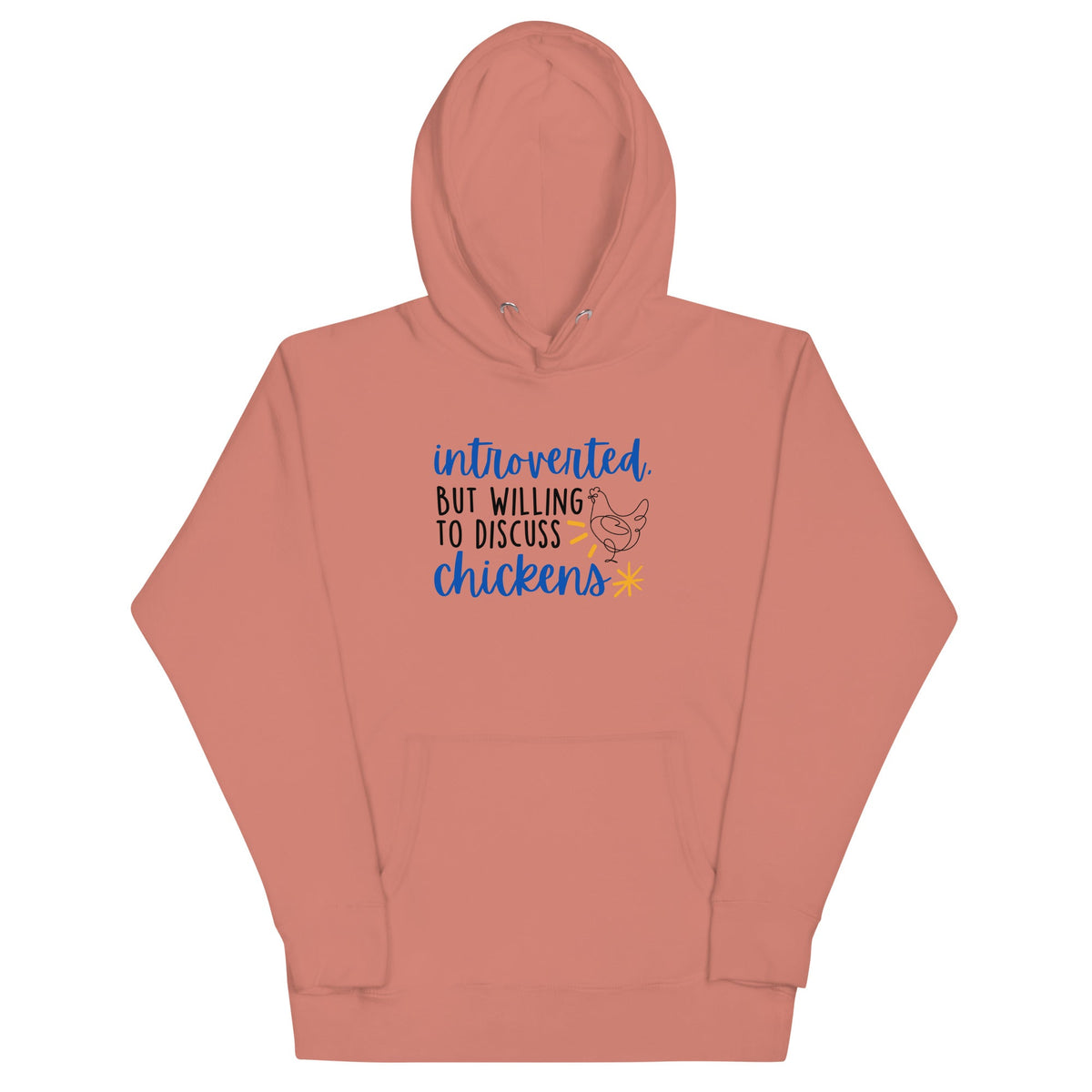 Discuss Chickens Unisex Hoodie - Cluck It All Farms