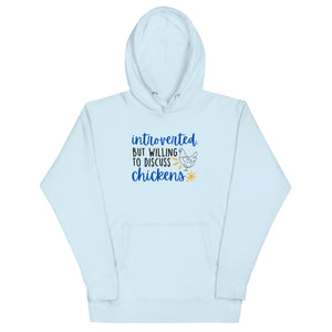 Discuss Chickens Unisex Hoodie - Cluck It All Farms