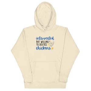 Discuss Chickens Unisex Hoodie - Cluck It All Farms