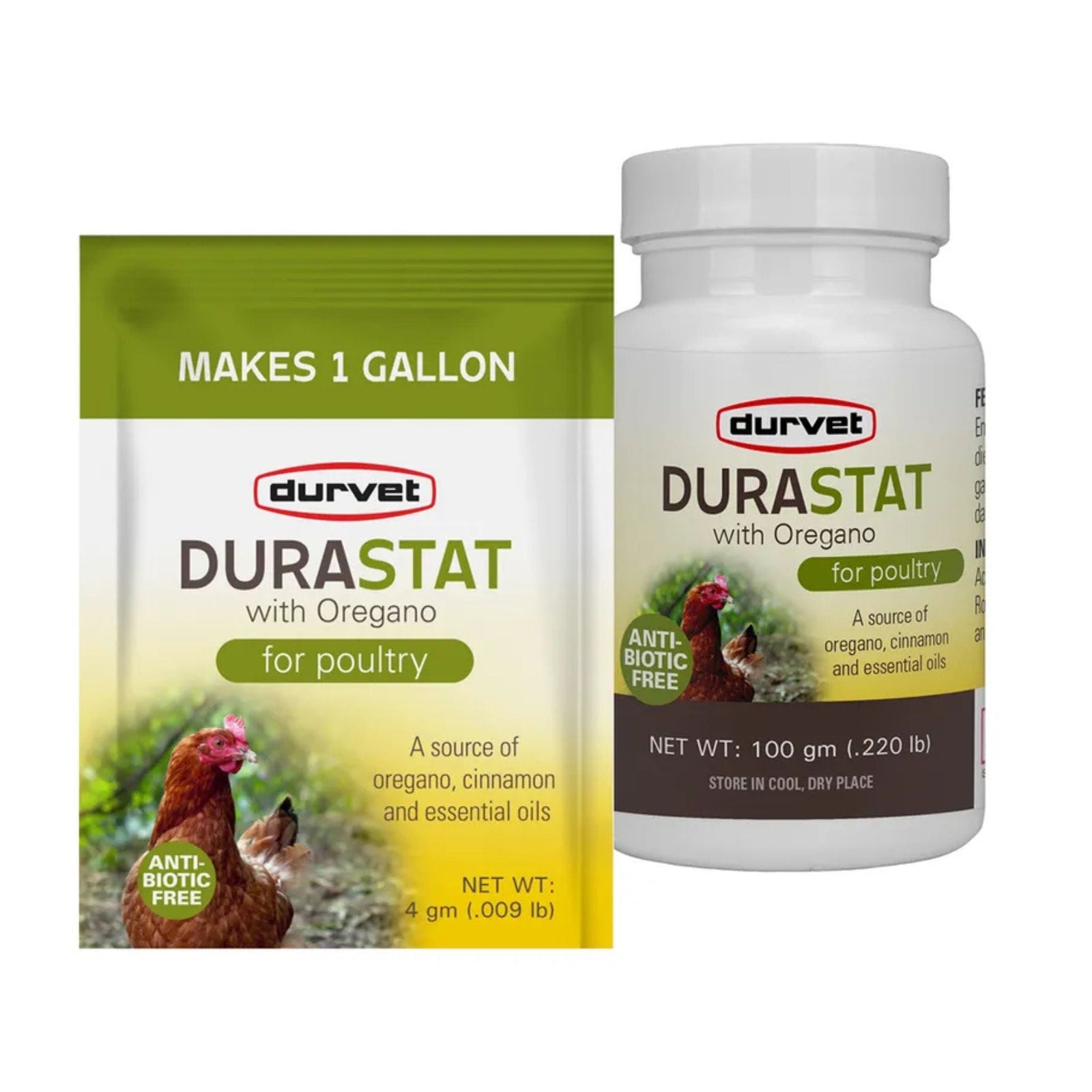 DuraStat with Oregano Poultry Supplement - Cluck It All Farms