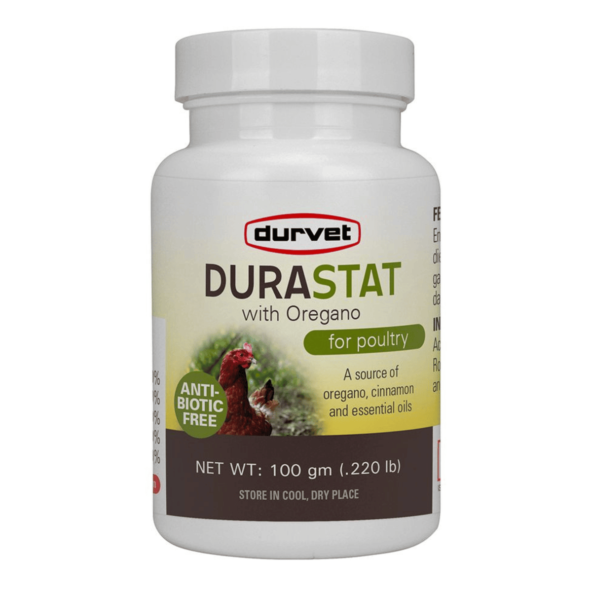 DuraStat with Oregano Poultry Supplement - Cluck It All Farms