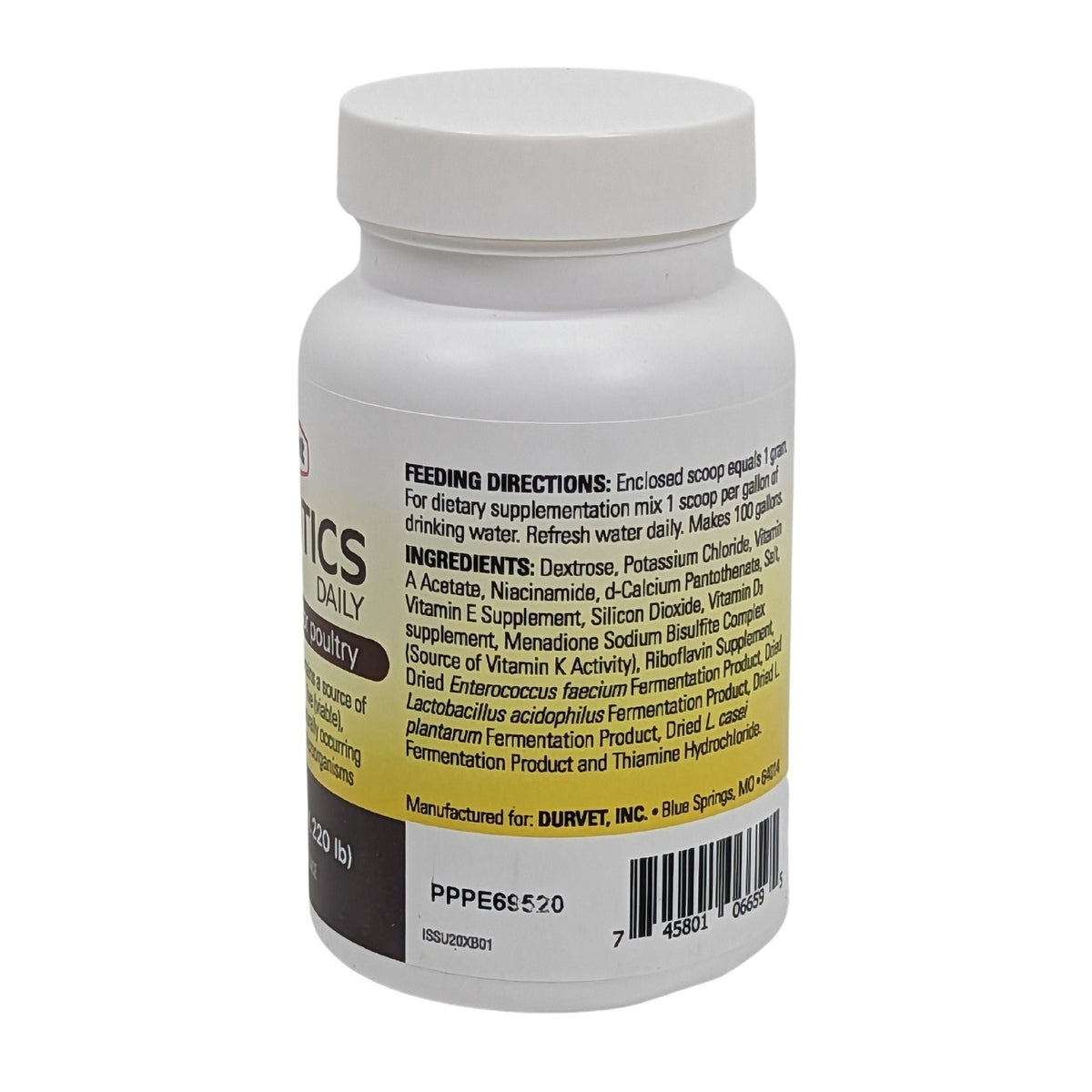 Durvet Probiotics for Poultry - Cluck It All Farms