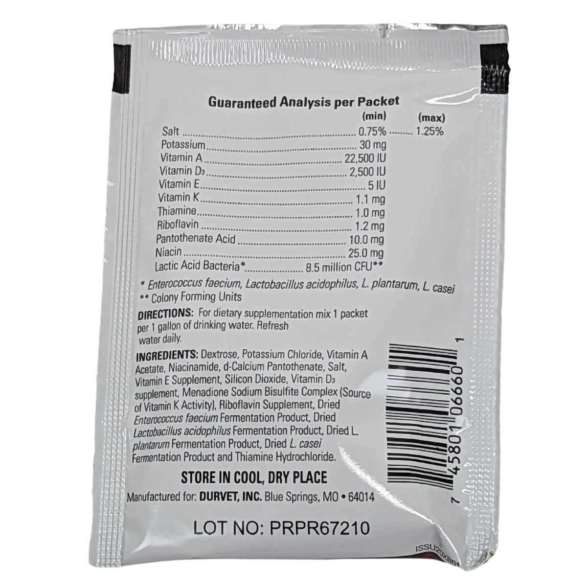 Durvet Probiotics for Poultry - Cluck It All Farms