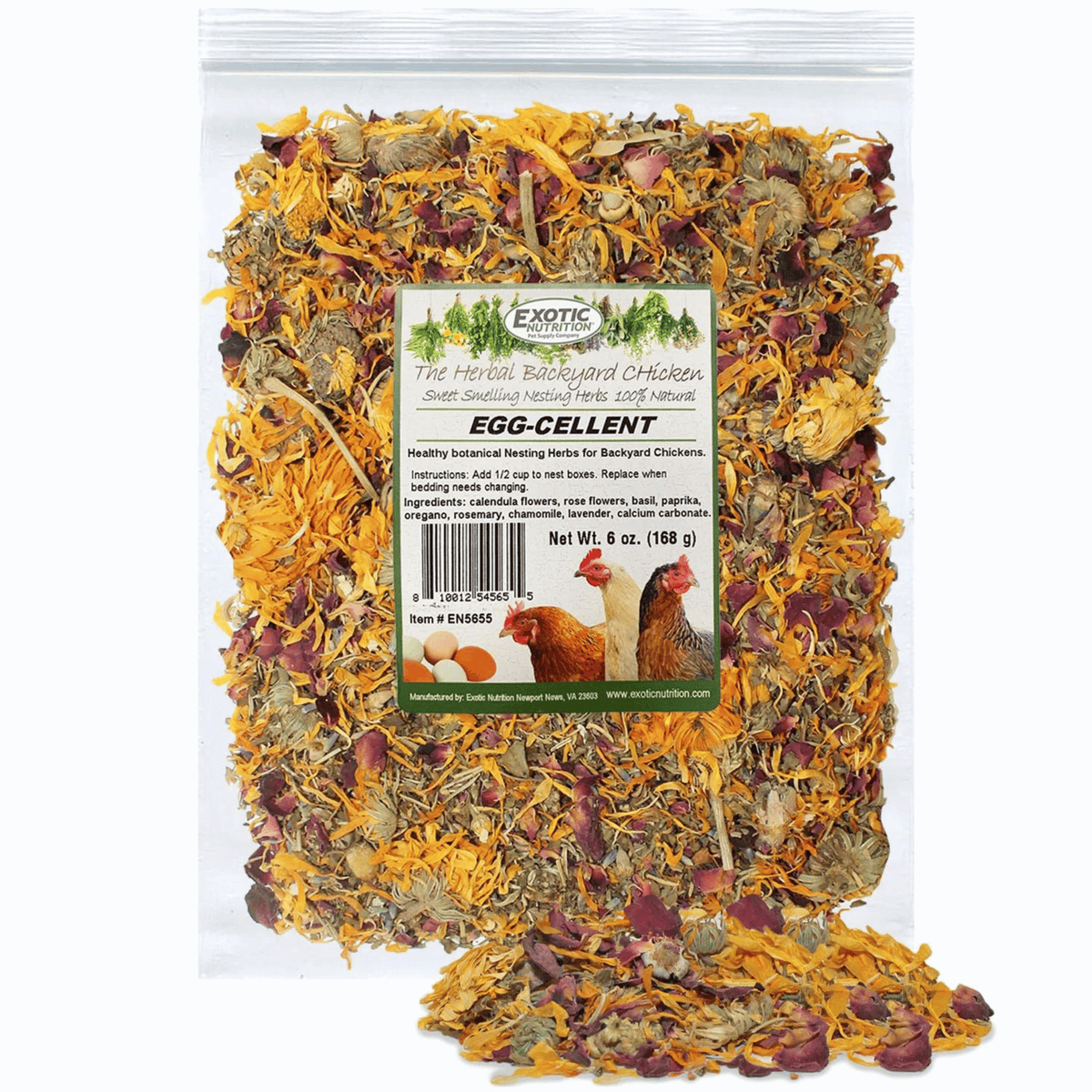 Egg - Cellent Chicken Nesting Herbs - Cluck It All Farms