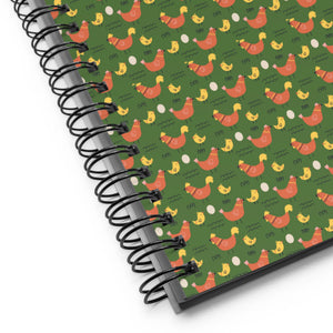Endless Chickens Spiral Notebook - Cluck It All Farms