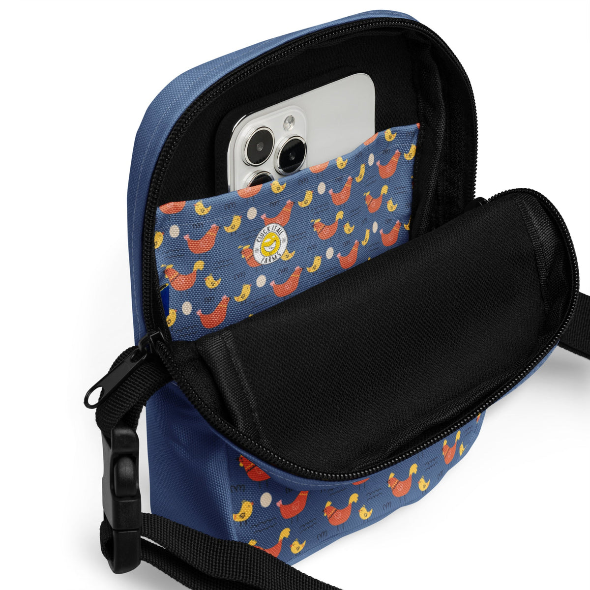 Endless Chickens Utility Crossbody Bag - Cluck It All Farms