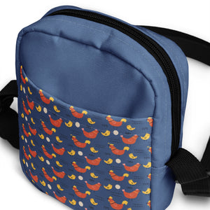 Endless Chickens Utility Crossbody Bag - Cluck It All Farms
