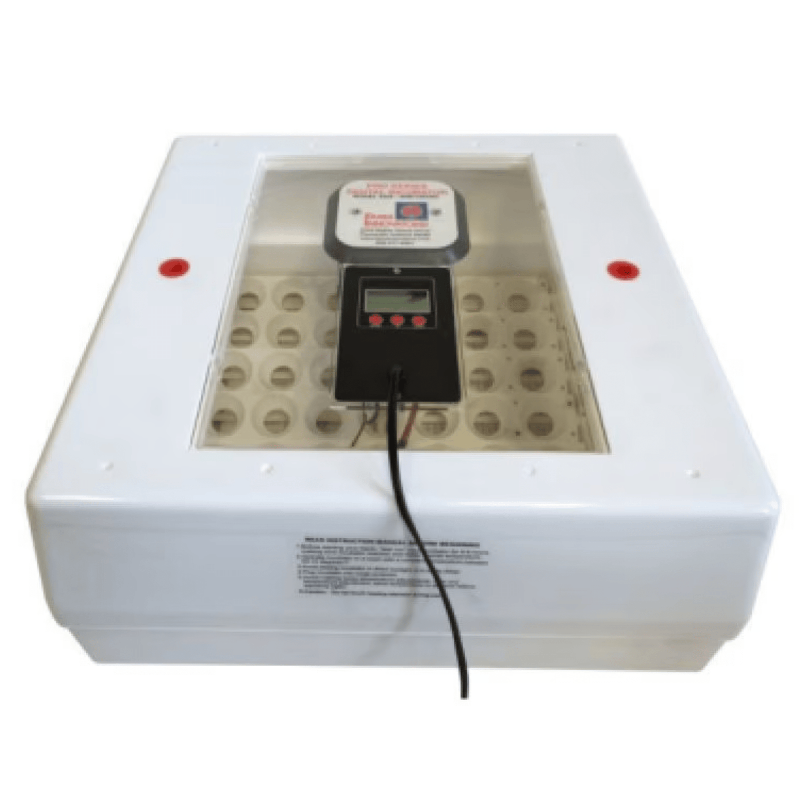 Farm Innovators Deluxe Digital Circulated Air Incubator w/ Egg Turner - Cluck It All Farms