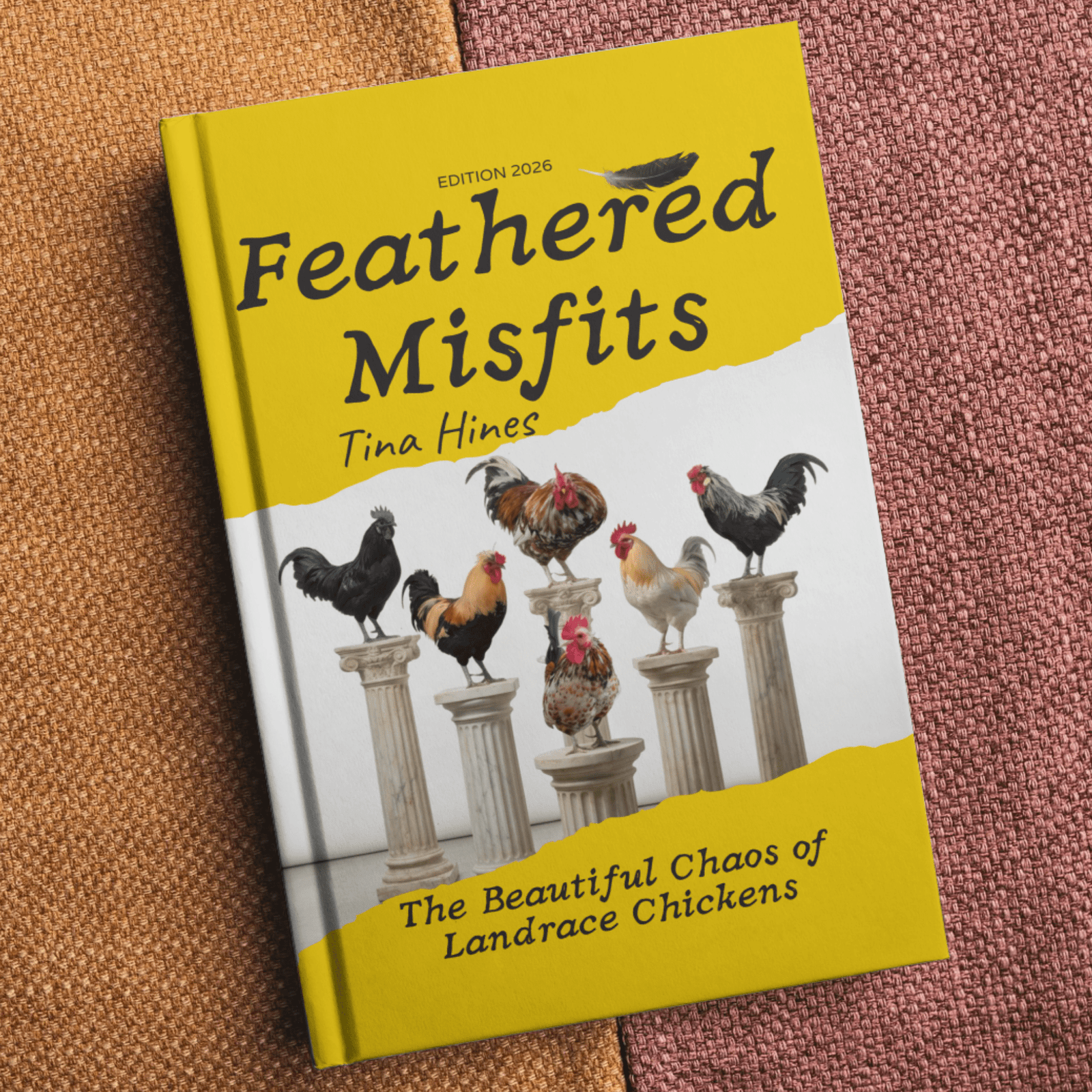 Feathered Misfits — Print Edition (Spiral - Bound, Coop - Side Ready) - Cluck It All Farms