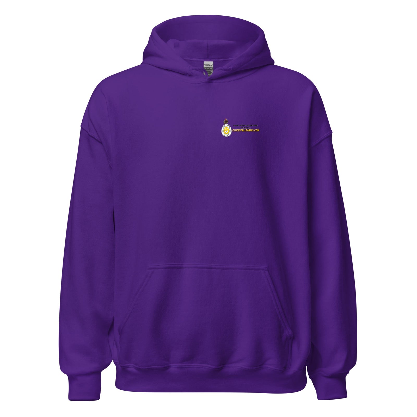 Feathers Everywhere Funny Chicken Unisex Hoodie - Cluck It All Farms