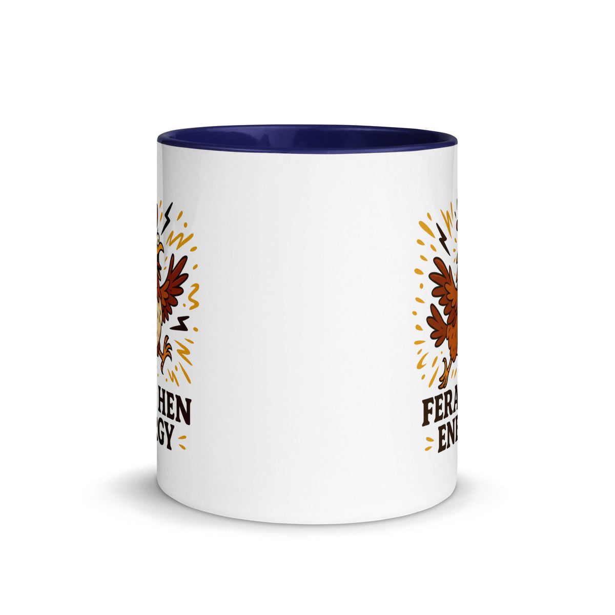 Feral Hen Energy Colored Mug - Cluck It All Farms