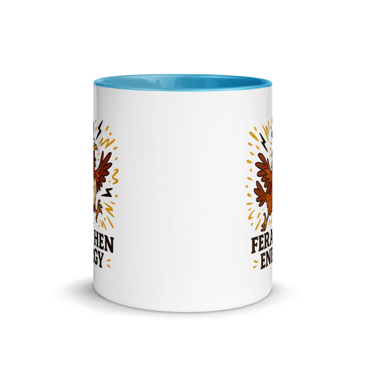 Feral Hen Energy Colored Mug - Cluck It All Farms