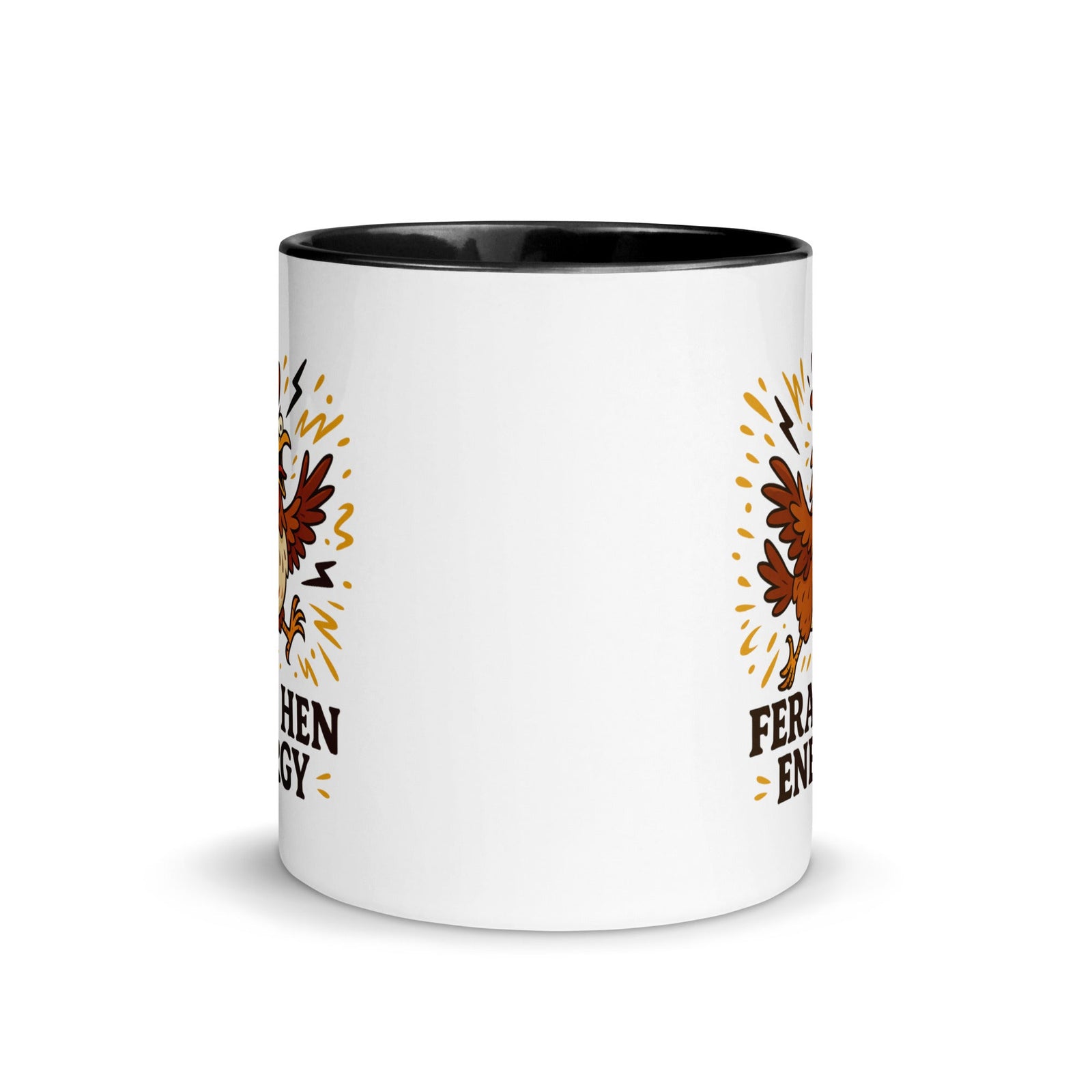 Feral Hen Energy Colored Mug - Cluck It All Farms