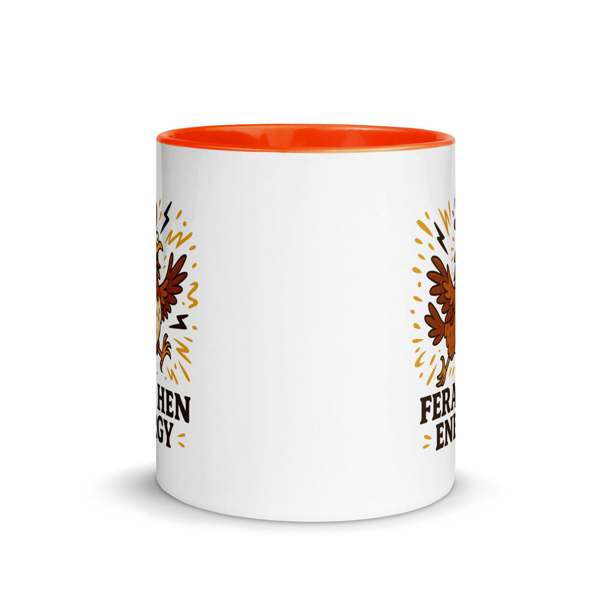 Feral Hen Energy Colored Mug - Cluck It All Farms