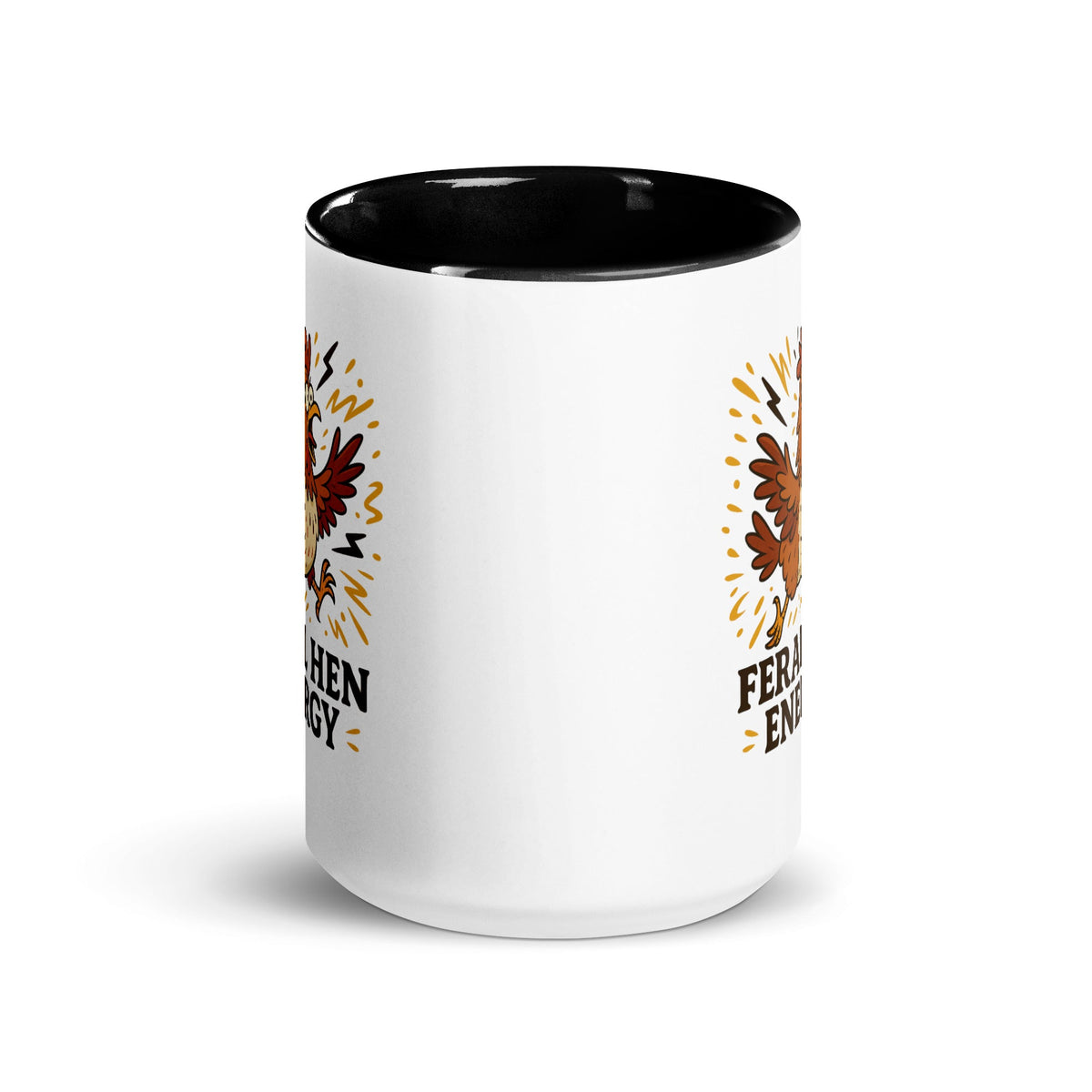 Feral Hen Energy Colored Mug - Cluck It All Farms