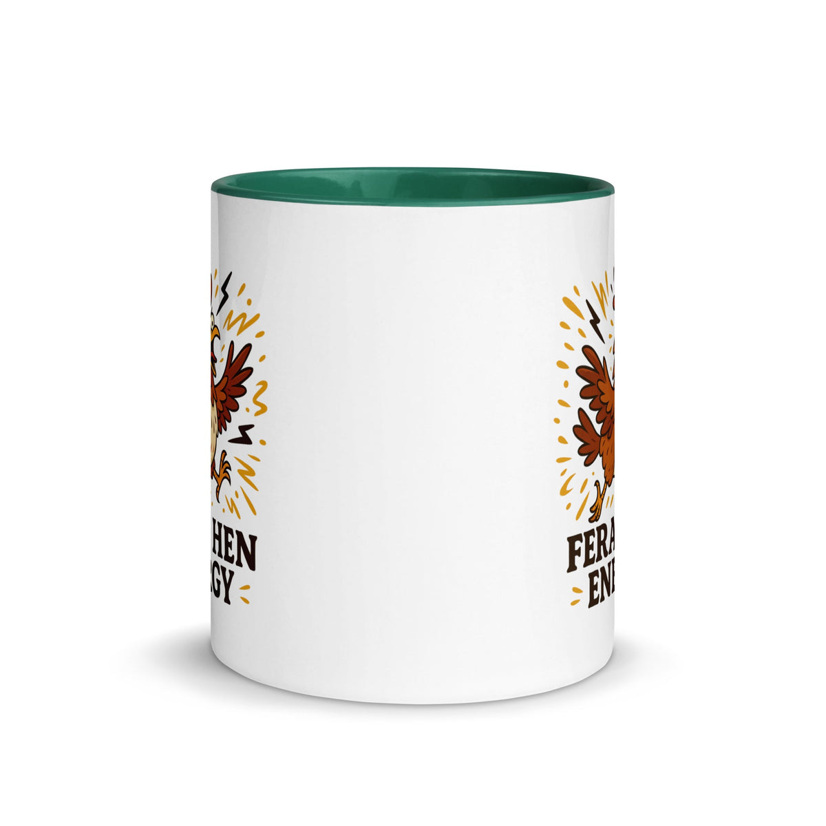 Feral Hen Energy Colored Mug - Cluck It All Farms