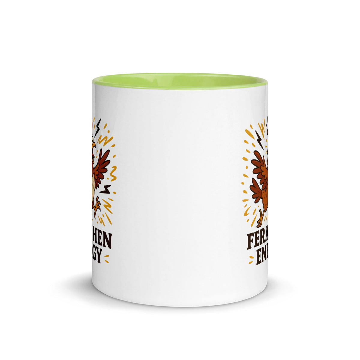 Feral Hen Energy Colored Mug - Cluck It All Farms