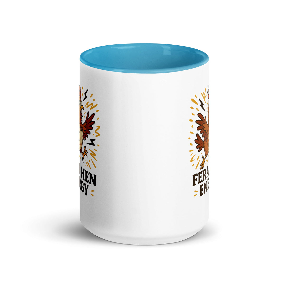 Feral Hen Energy Colored Mug - Cluck It All Farms