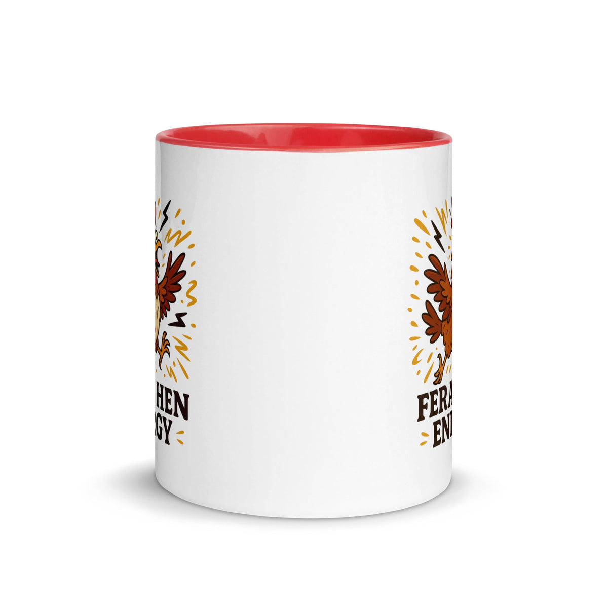 Feral Hen Energy Colored Mug - Cluck It All Farms