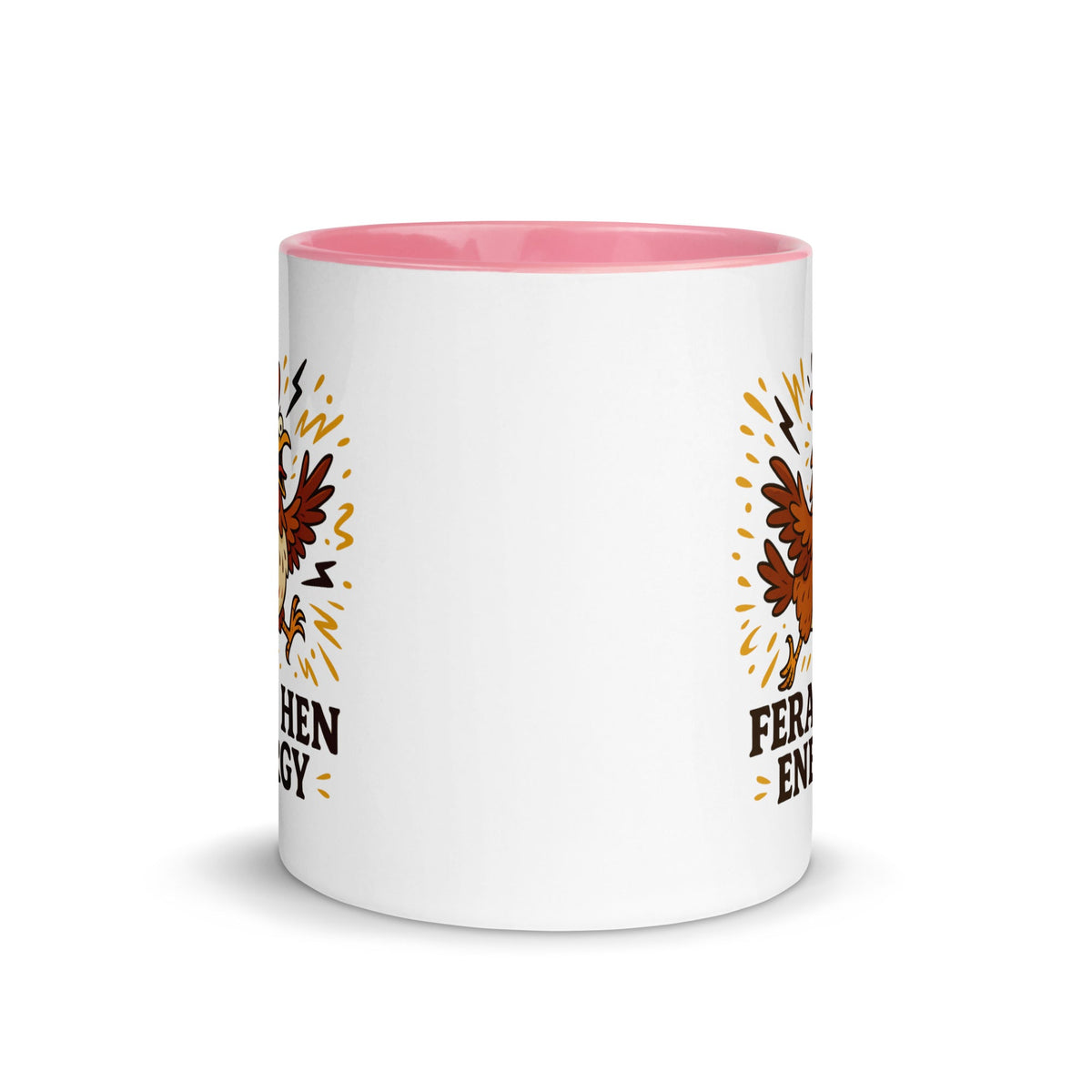 Feral Hen Energy Colored Mug - Cluck It All Farms