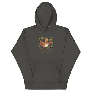 Feral Hen Energy Unisex Hoodie - Cluck It All Farms