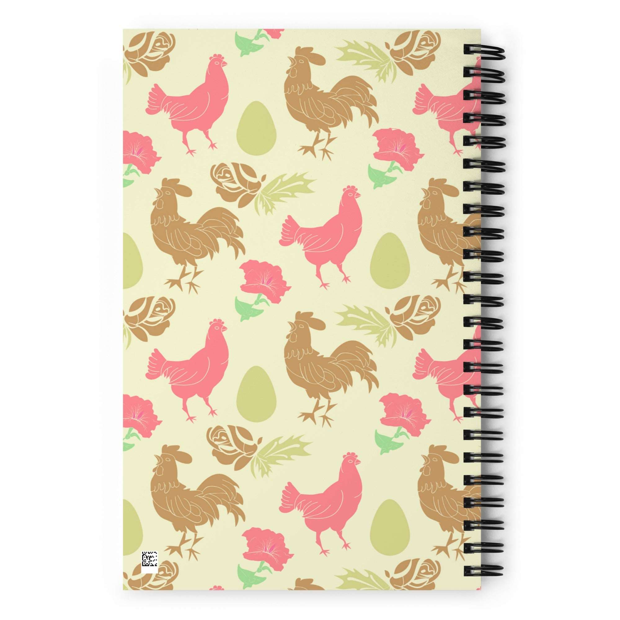 Festive Chicken Spiral Notebook - Cluck It All Farms