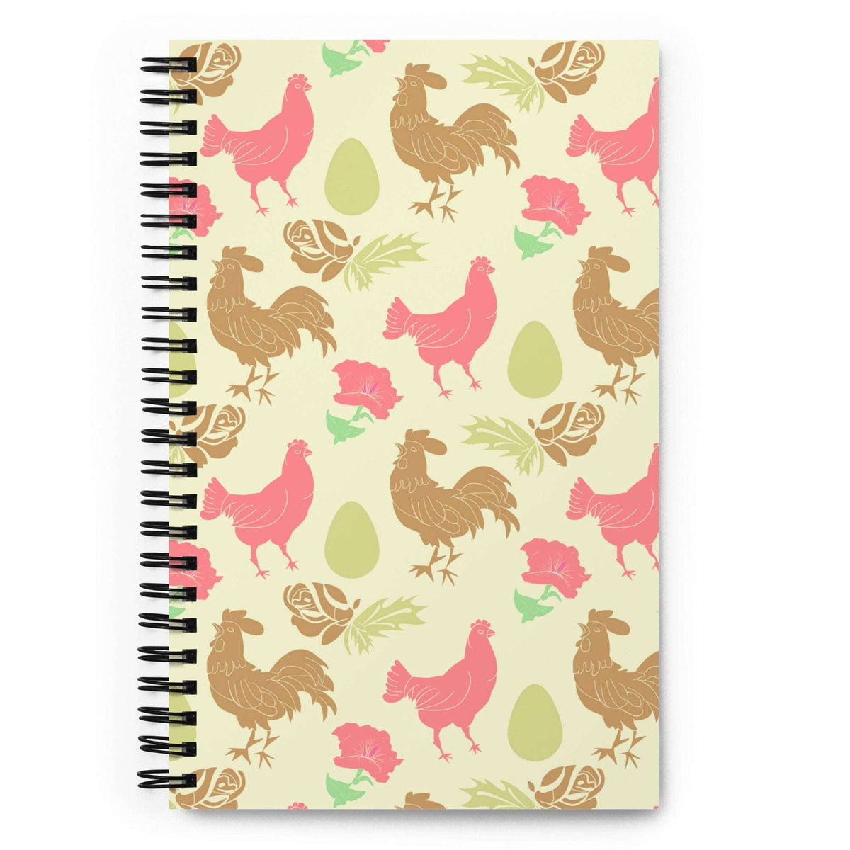 Festive Chicken Spiral Notebook - Cluck It All Farms