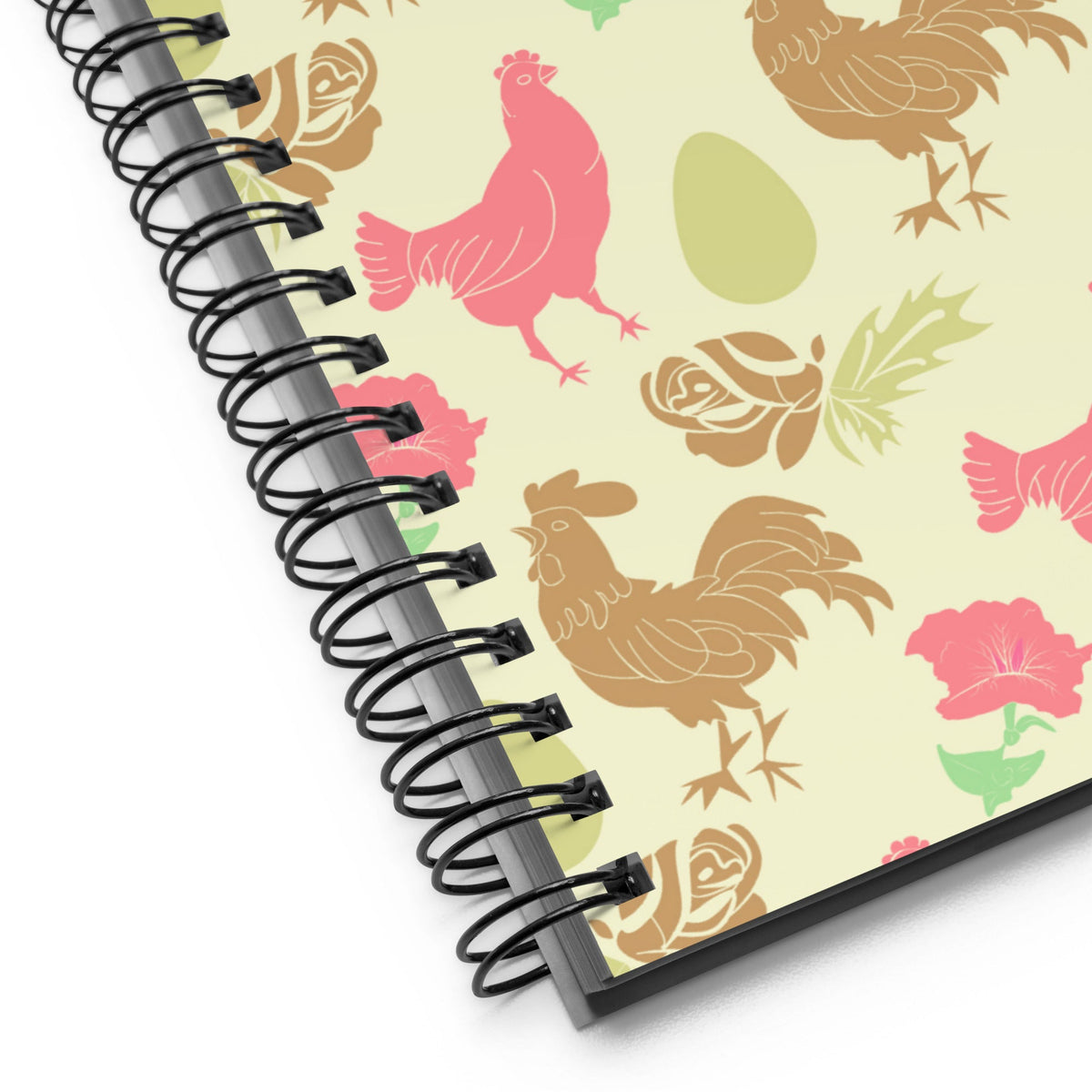 Festive Chicken Spiral Notebook - Cluck It All Farms