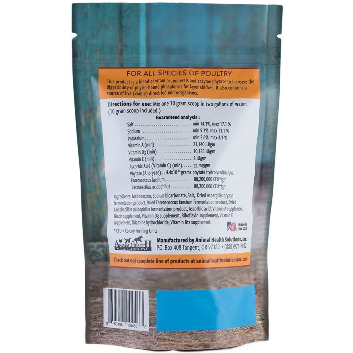 Flock Pro™ Hen Boost™ Probiotic Supplement 8oz - Cluck It All Farms