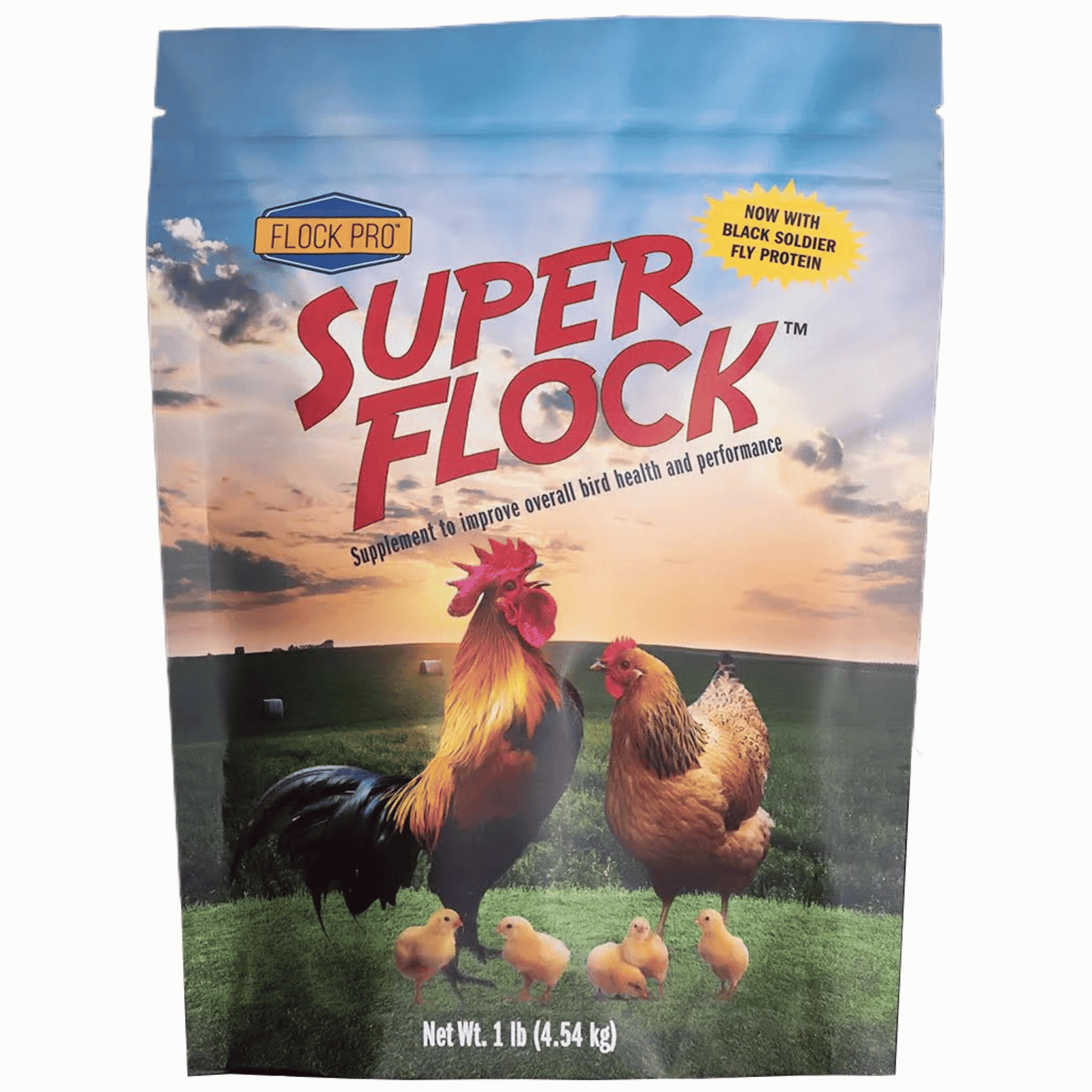 Flock Pro™ Super Flock 1lb - Cluck It All Farms