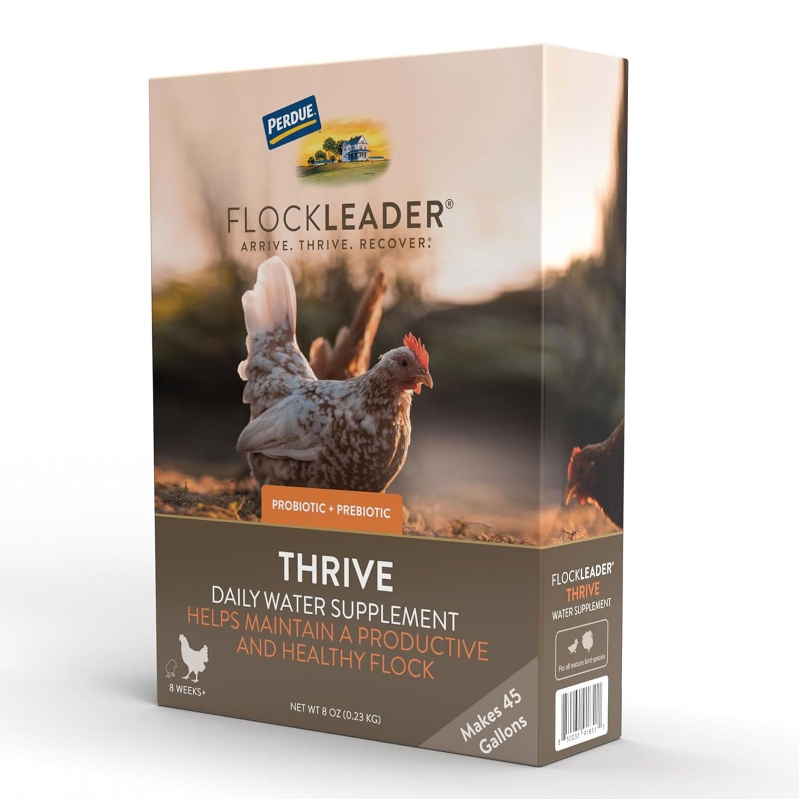 Flockleader Thrive Poultry Supplement 8 oz - Cluck It All Farms