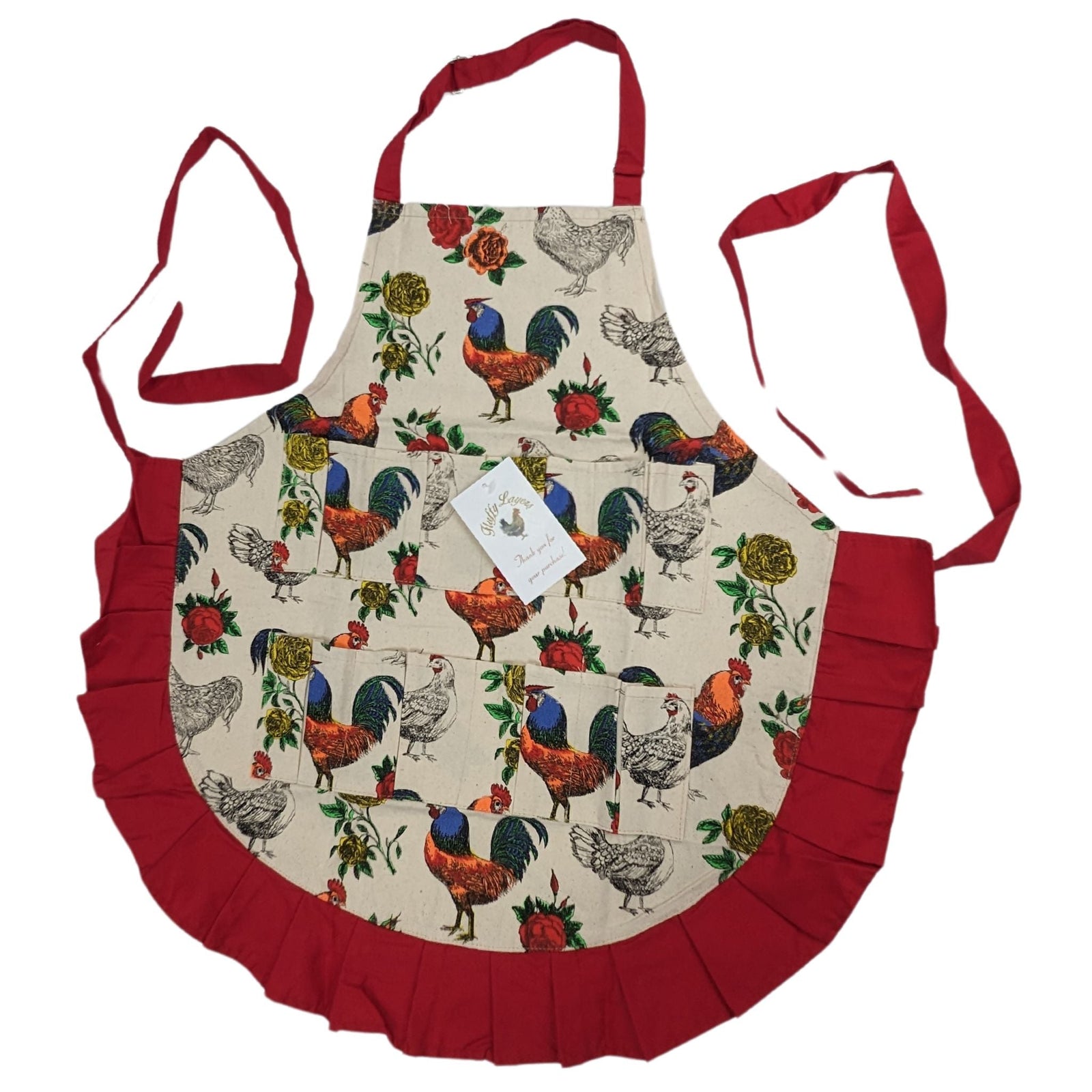 Fluffy Layers® Kids Full Body Egg Collecting Apron - Cluck It All Farms