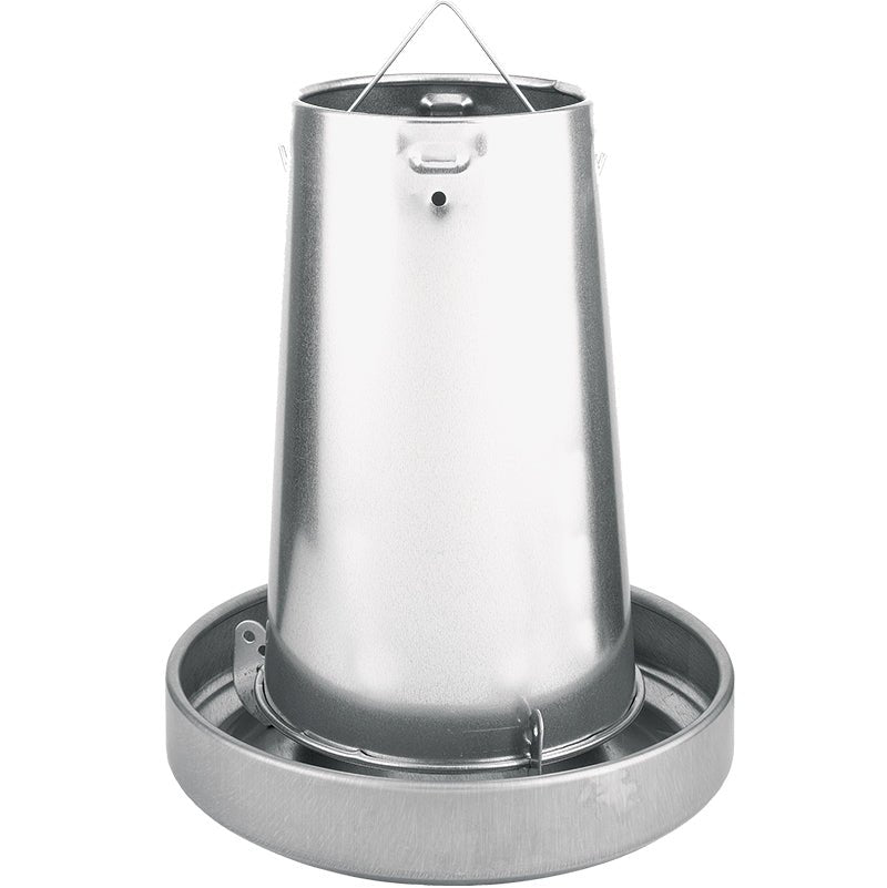Galvanized Poultry Feeder - Cluck It All Farms