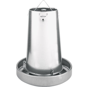Galvanized Poultry Feeder - Cluck It All Farms