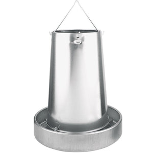 Galvanized Poultry Feeder - Cluck It All Farms