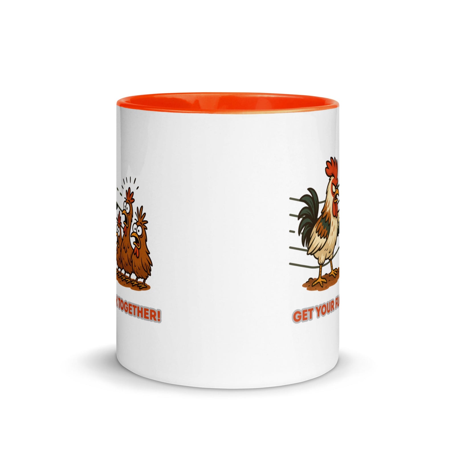 Get Your Flock Together Colored Mug - Cluck It All Farms