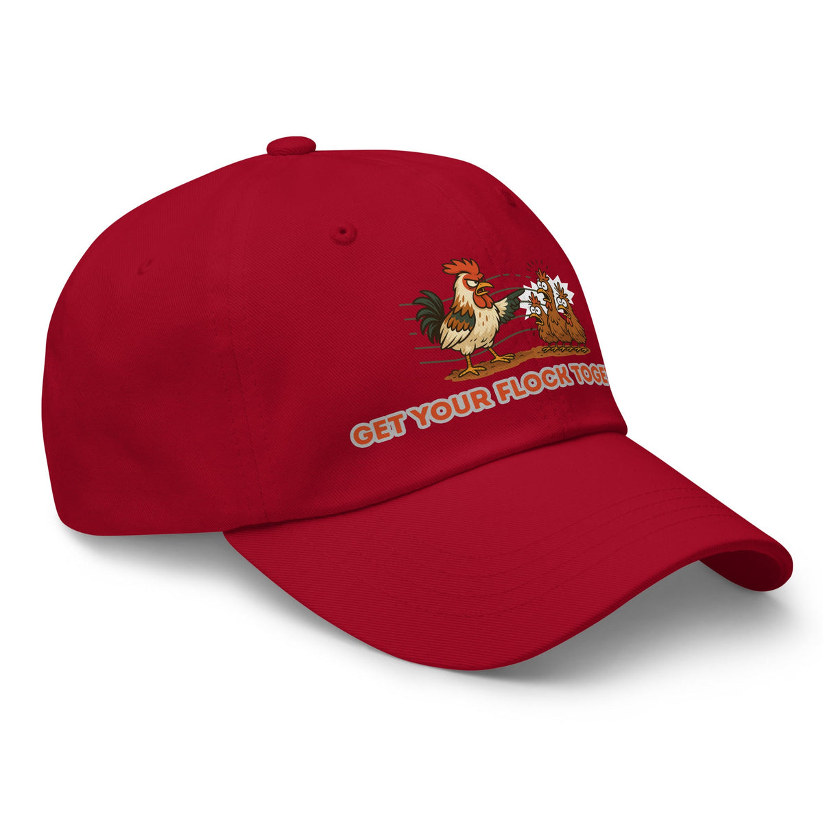 Get Your Flock Together Dad Hat - Cluck It All Farms