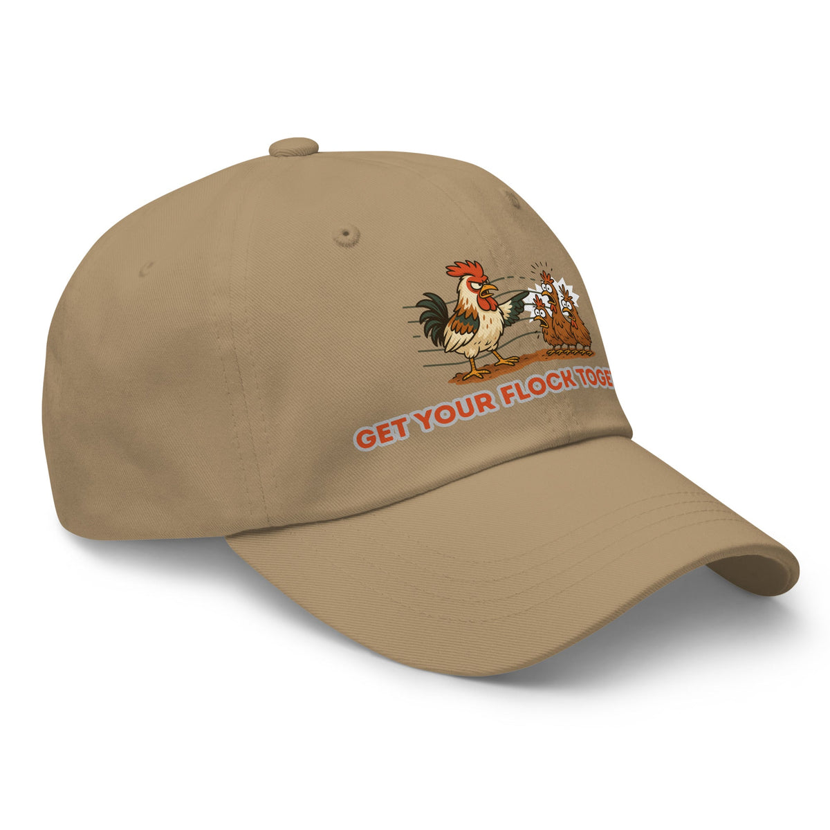Get Your Flock Together Dad Hat - Cluck It All Farms