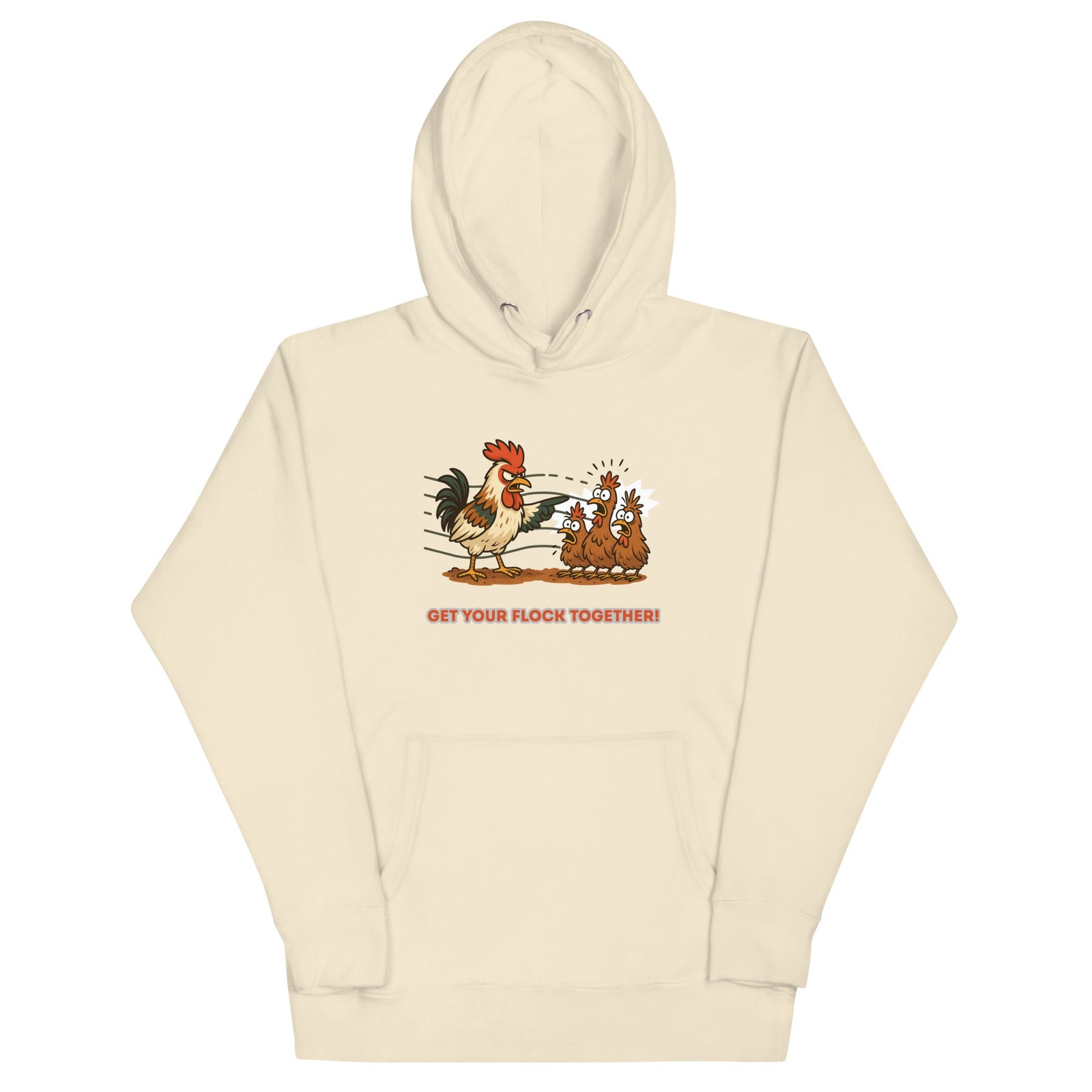 Get Your Flock Together Unisex Hoodie - Cluck It All Farms