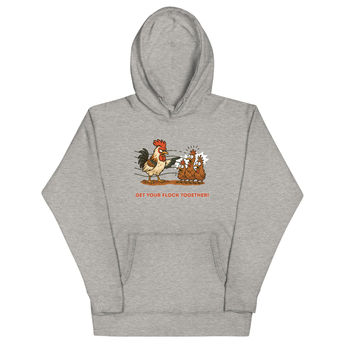 Get Your Flock Together Unisex Hoodie - Cluck It All Farms