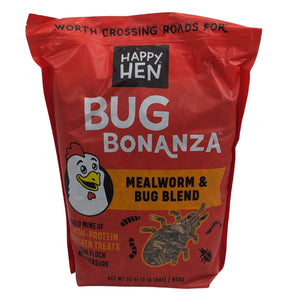 Happy Hen Bug Bonanza Chicken Treat 30oz - Cluck It All Farms