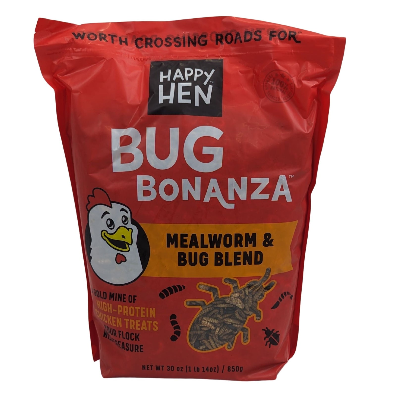 Happy Hen Bug Bonanza Chicken Treat 30oz - Cluck It All Farms