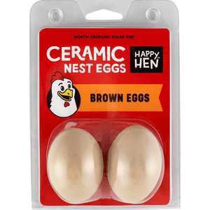 Happy Hen Ceramic Nest Egg - Cluck It All Farms