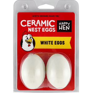 Happy Hen Ceramic Nest Egg - Cluck It All Farms